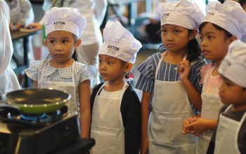 Chef Cilik Beraksi! Junior Chef Cooking Class ASTON Gorontalo Sukses Bikin Anak-anak Ketagihan Belajar Memasak