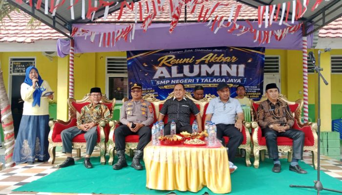 Silaturahmi Alumni SMPN 1 Telaga Jaya, Zulfikar Usira Ajak Peduli Kemanusiaan Lewat Donor Darah