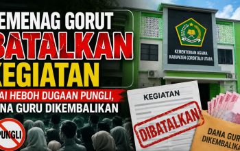 Kemenag Gorut Batalkan Kegiatan Usai Heboh Dugaan Pungli, Dana Guru Dikembalikan