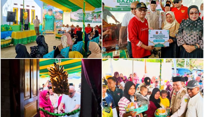 Dana Umat Kembali ke Umat: Baznas Kabgor Resmikan RLH hingga Salurkan Berbagai Bantuan