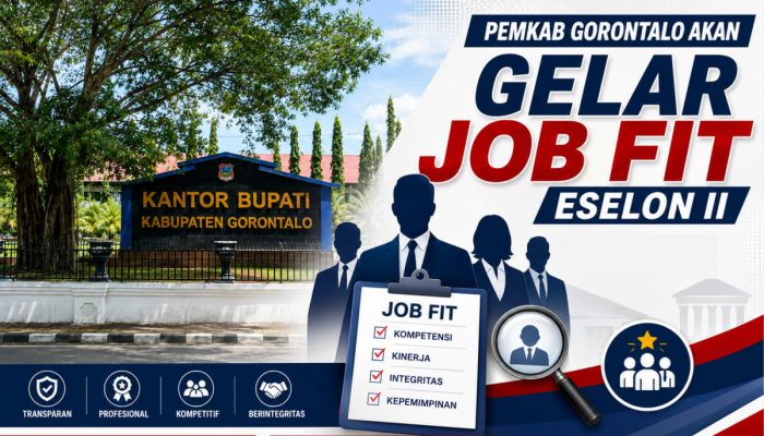Pemkab Gorontalo akan Gelar Job Fit Eselon II Dalam Waktu Dekat