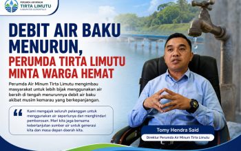 Debit Air Baku Menurun, Perumda Tirta Limutu Minta Warga Hemat