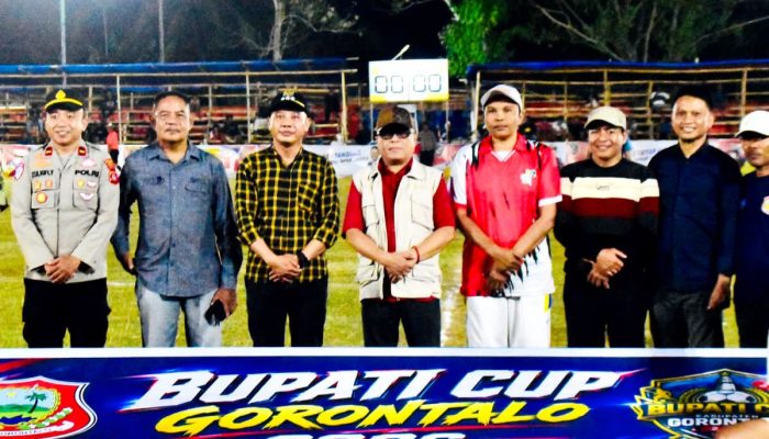 Bupati Gorontalo Cup 2026 Dimulai, Sofyan Puhi Tekankan Keamanan dan Sportivitas