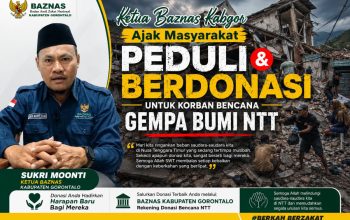 Ketua Baznas Kabgor Ajak Masyarakat Peduli dan Berdonasi untuk Korban Bencana NTT