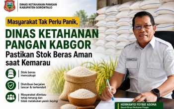 Masyarakat Tak Perlu Panik, Dinas Ketahanan Pangan Kabgor Pastikan Stok Beras Aman saat Kemarau