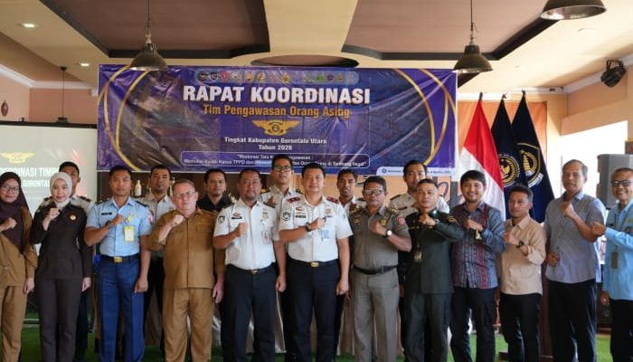 Cegah TPPO dan Awasi Orang Asing di Gorut, Imigrasi Gorontalo Perkuat Sinergi TIMPORA