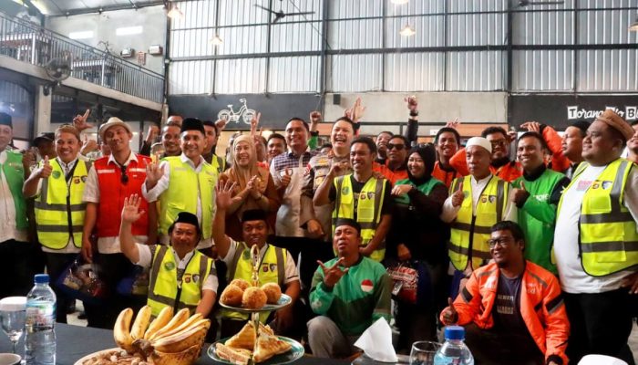 Silaturahmi dengan Ojol dan Abang Bentor, Kapolda: Kita Jaga Kamtibmas Bersama