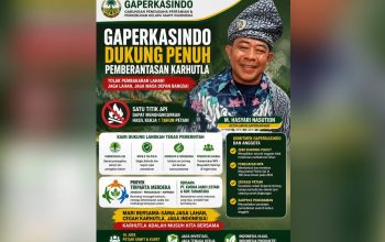 GAPERKASINDO Dukung Langkah Tegas Pemerintah, Tolak Pembakaran Lahan