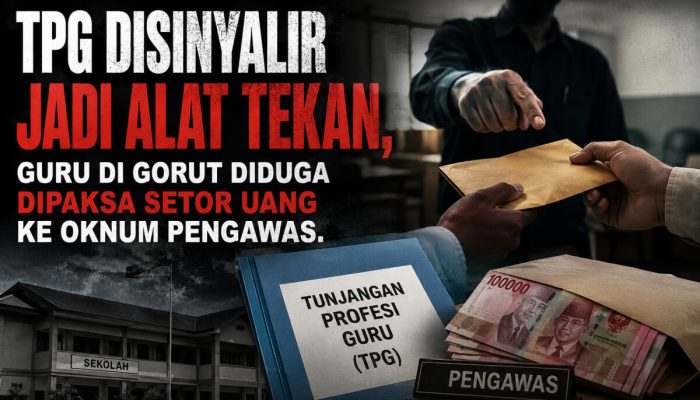 TPG Disinyalir Jadi Alat Tekan, Guru di Gorut Diduga Dipaksa Setor Uang Ke Oknum Pengawas
