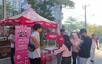 Pertamina Hadirkan Promo BrightGas di Car Free Day, Dukung LPG 3 Kg Tepat Sasaran