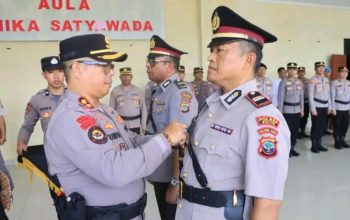 Kapolres Boltim Pimpin Sertijab Kasat Samapta, Wujud Regenerasi Kepemimpinan dan Penguatan Pelayanan Kepolisian