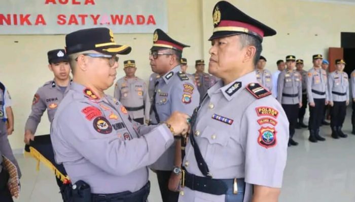 Kapolres Boltim Pimpin Sertijab Kasat Samapta, Wujud Regenerasi Kepemimpinan dan Penguatan Pelayanan Kepolisian