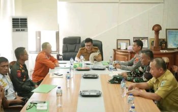 Pimpin Rakor Penanggulangan Bencana, Wabup Dony Lumenta Tetapkan Status Siaga Darurat di Bolmong