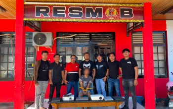 Bobol SDN 01 Tibawa dan SMPN 2 Telaga, Pelaku Pencurian Laptop-Proyektor Ditangkap