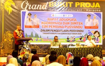 Optimalkan 6 Bidang SPM, Bupati Gorontalo Dorong Posyandu Turunkan AKI dan AKB