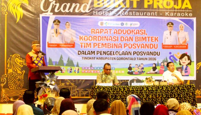 Optimalkan 6 Bidang SPM, Bupati Gorontalo Dorong Posyandu Turunkan AKI dan AKB