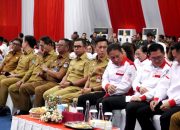Bupati Boltara Hadiri Pengukuhan DPD dan DPC Srikandi Jaga Desa Se-Provinsi Sulut