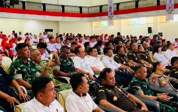 Ketua DPRD Kabgor Hadiri Pengukuhan Pengurus ABPEDNAS dan Srikandi Jaga Desa Se-Gorontalo