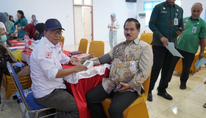 Kemenkum Gorontalo Tebar Kepedulian di Hari Pengayoman ke-81 Lewat Donor Darah