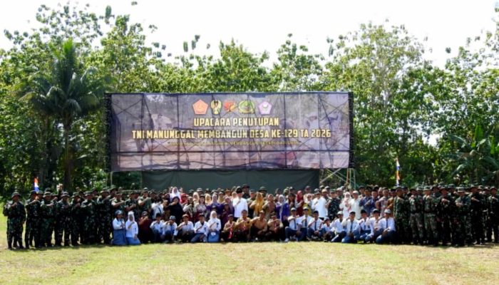 TMMD Ke-129 Selesai, Akses Jalan dan Air Bersih Warga Taluditi Kini Terbuka