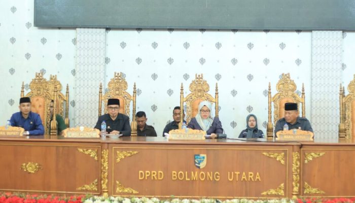 Bupati-Wabup Boltara Hadiri Rapat Paripurna Istimewa, Dengarkan Pidato Kenegaraan Presiden RI