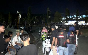 Tindak Tegas Gangguan Kamtibmas, Tim URC Polres Gorontalo Sisir 2 Titik Rawan