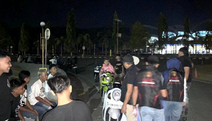 Tindak Tegas Gangguan Kamtibmas, Tim URC Polres Gorontalo Sisir 2 Titik Rawan