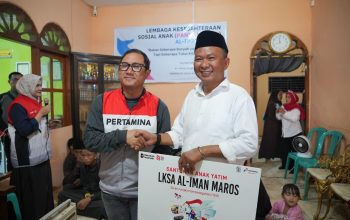 Pertamina Sulawesi Semarakkan HUT ke-81 RI melalui Fun Riding dan Bakti Sosial
