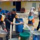 Kemarau Melanda, Brimob Polda Gorontalo Distribusikan 5.000 Liter Air Bersih ke Warga Isimu Raya