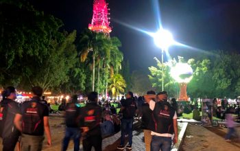 Tim URC Gabungan Polda-Polres Gorontalo Patroli Malam Antisipasi 3C di Limboto