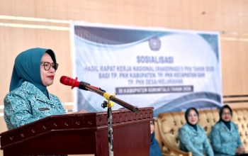 Buka Sosialisasi PKK, Maryam Sofyan Puhi Dorong Tertib Administrasi dan Data Akurat