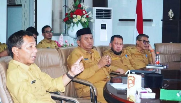 10 OPD Boltara Jalani Audit, Sekda Jusnan Mokoginta: Berikan Data Valid!