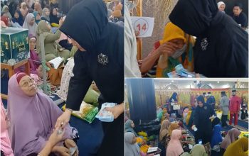 Maulid Nabi Muhammad SAW Penuh Berkah, Rahmijati Jahja Bagi-bagi Rezeki ke Masyarakat