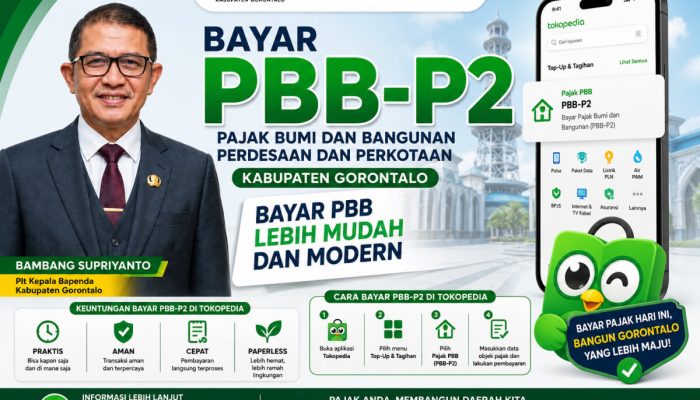 Bayar PBB-P2 Kini Bisa Lewat Tokopedia, Bambang Supriyanto: Lebih Mudah dan Modern