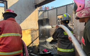 Gara-gara Kompor Ditinggal, Api Hanguskan 4 Rumah di Kompleks Pasar Biawu