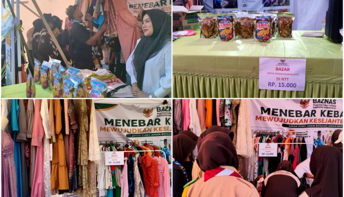 Mulai Rp5.000, Baznas Kabgor Jual Baju dan Kripik UMKM, Hasilnya untuk Bantu Masyarakat NTT