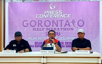 Pendaftaran Gorontalo Half Marathon 2026 Resmi Dibuka, Target 7.500 Peserta