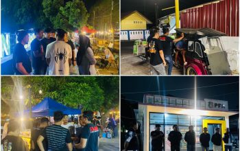 Jaga Kamtibmas, Tim URC Polres Gorontalo Sisir Taman Limboto dan Sekitarnya