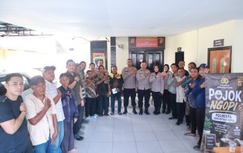 Lewat Jumat Curhat, Polresta Gorontalo Kota Jalin Silaturahmi dan Serap Aspirasi dari Pengemudi Bentor