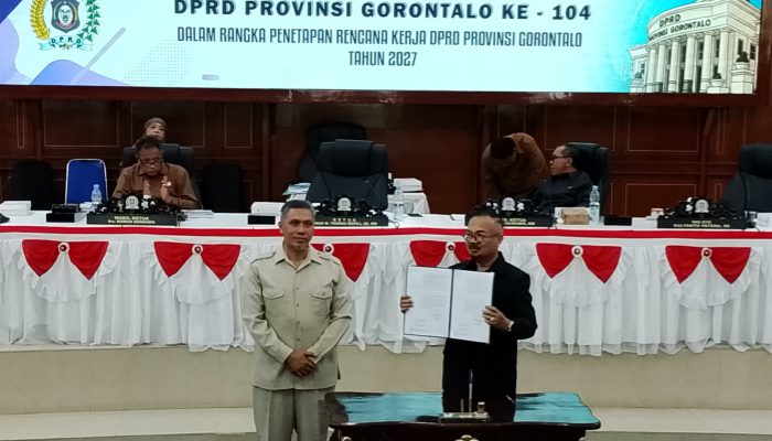 Deprov Gorontalo Tetapkan Rencana Kerja Tahun 2027