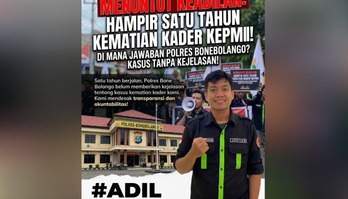 Mahasiswa UNG Desak Kasus Kematian Kader KEPMMI di Bone Bolango Segera Dituntaskan