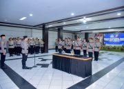 Kapolda Gorontalo Pimpin Sertijab 4 Pejabat Utama, Tekankan Jabatan adalah Amanah