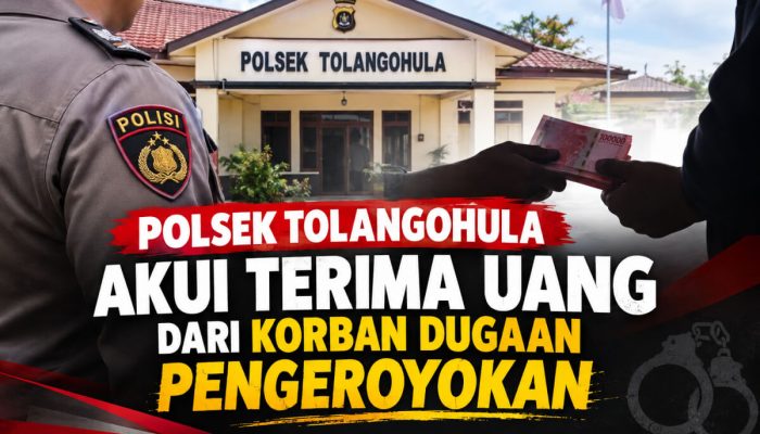 Polsek Tolangohula Akui Terima Uang dari Korban Dugaan Pengeroyokan