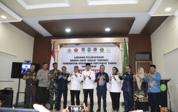 Selamatkan 1.046 Aset Wakaf Umat, Ketua DPRD Kabgor Dukung Penuh Isbat Wakaf Terpadu