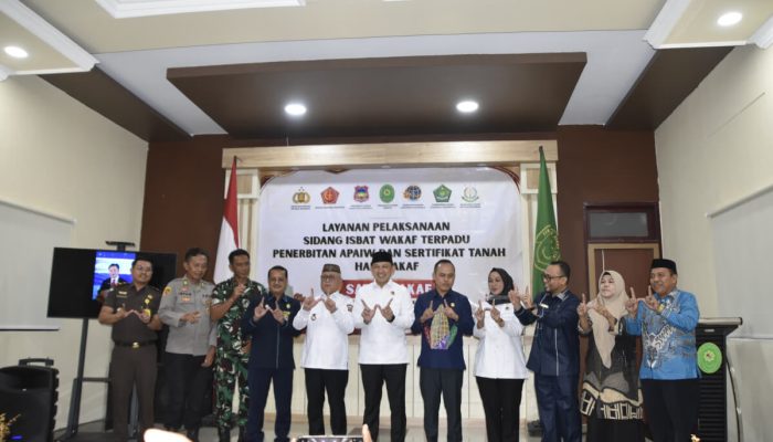 Selamatkan 1.046 Aset Wakaf Umat, Ketua DPRD Kabgor Dukung Penuh Isbat Wakaf Terpadu