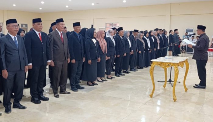 Bupati Boltara Lantik 88 Pejabat, Tekankan Peningkatan Pelayanan Publik