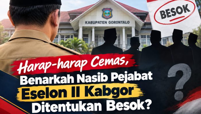 Harap-harap Cemas, Benarkah Nasib Pejabat Eselon II Kabgor Ditentukan Besok?