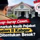 Harap-harap Cemas, Benarkah Nasib Pejabat Eselon II Kabgor Ditentukan Besok?