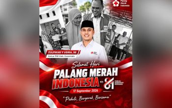 81 Tahun Mengabdi, Zulfikar Usira Tegaskan PMI Kabgor Selalu Ada untuk Rakyat