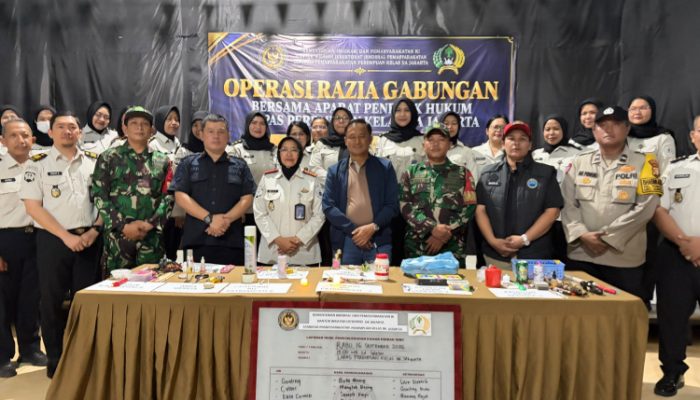 Deteksi Dini Gangguan Kamtib, Lapas Perempuan Jakarta Gelar Razia Gabungan Bersama APH